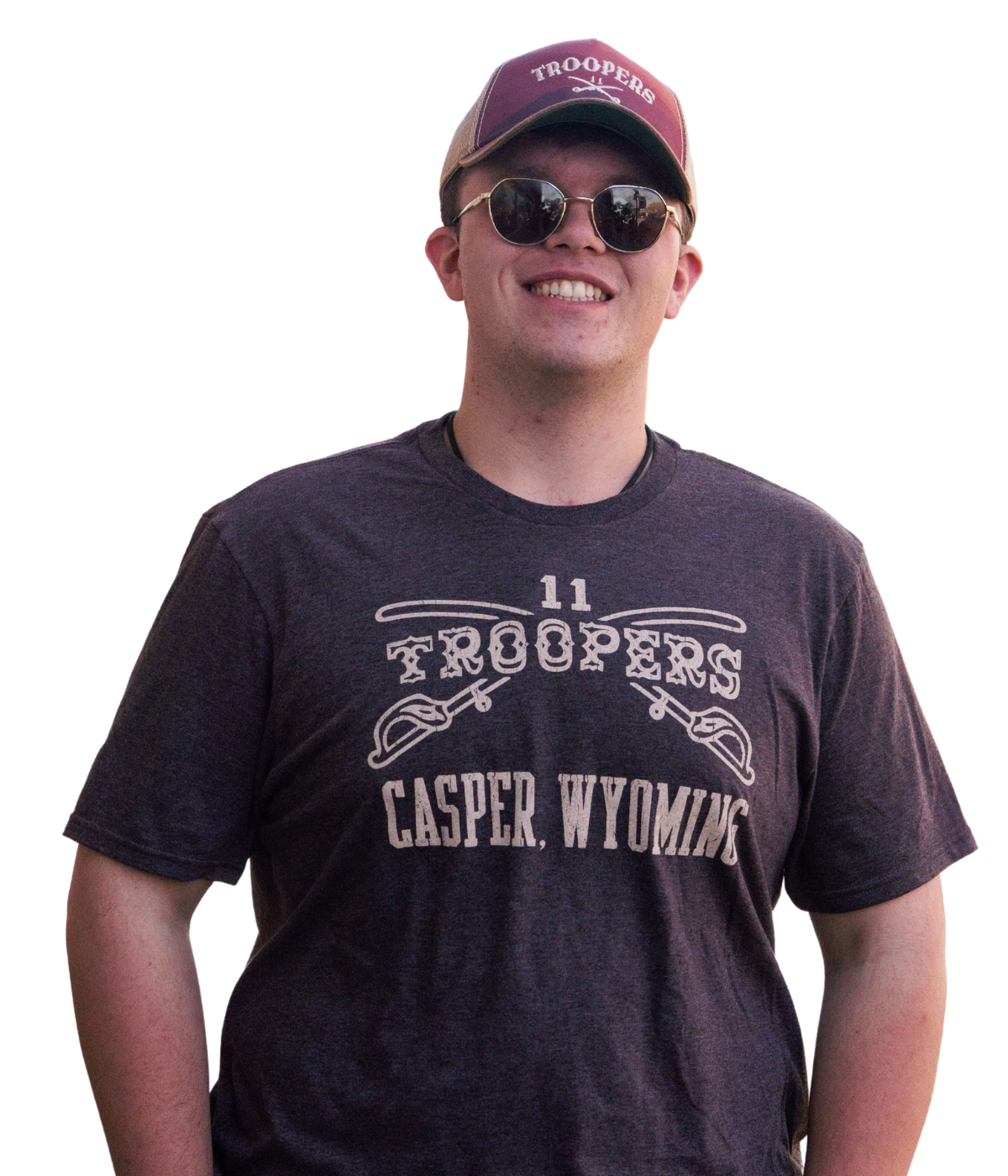 Brown Classic Sabers Tee