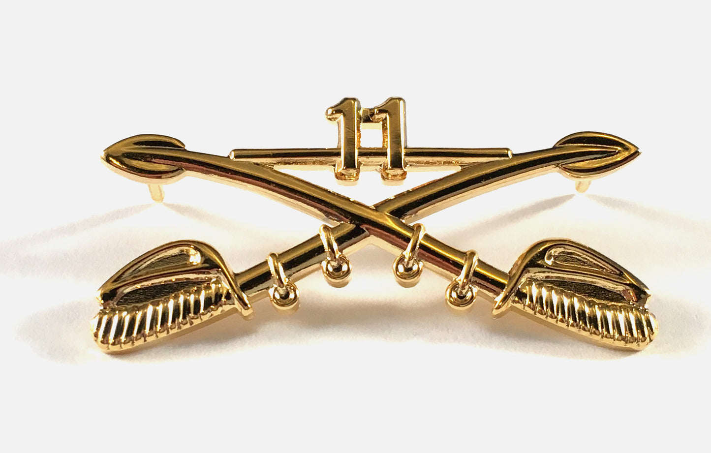 Cross Sabers Pin - Medium