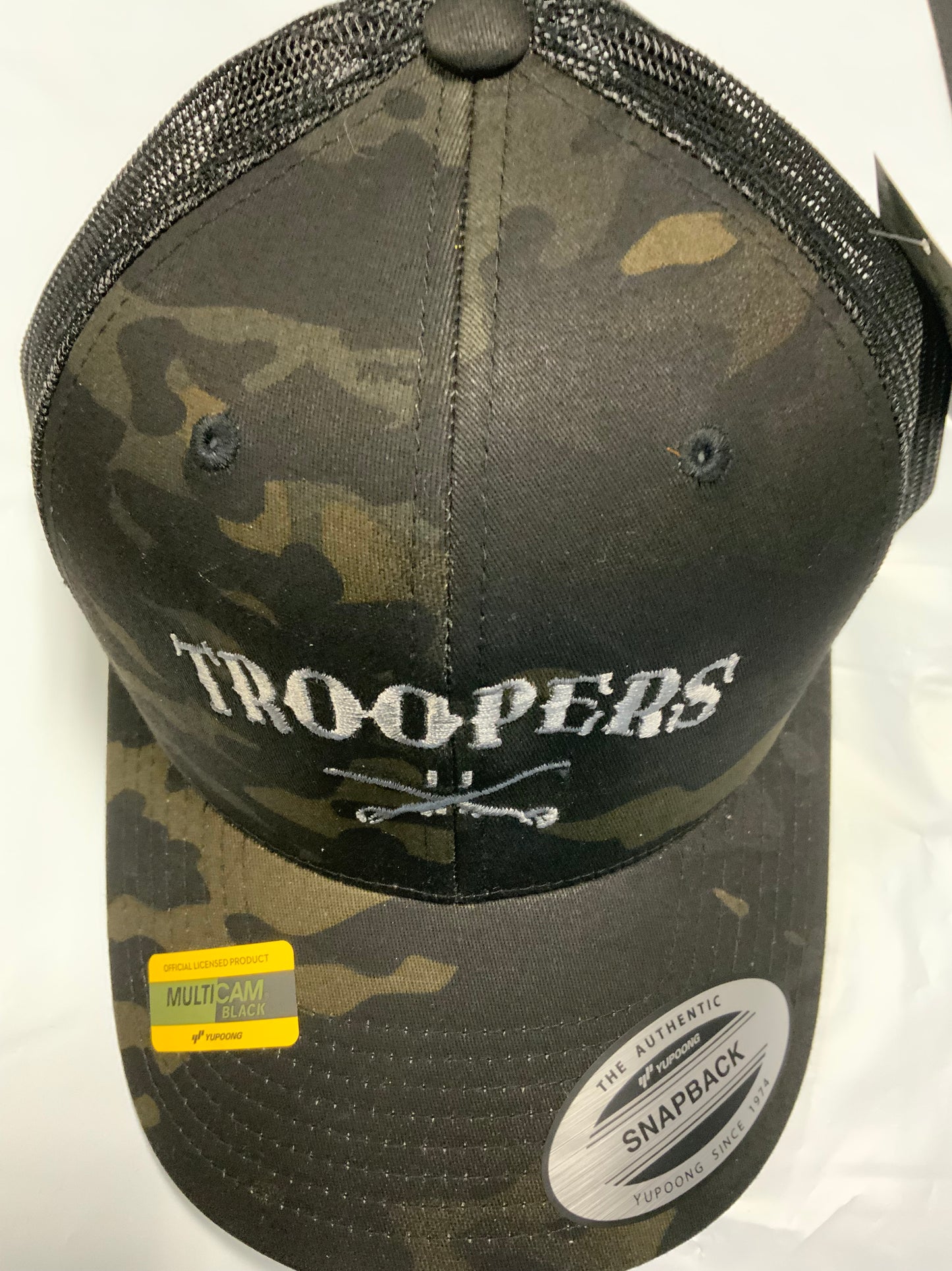 Black Camo Sabers Hat