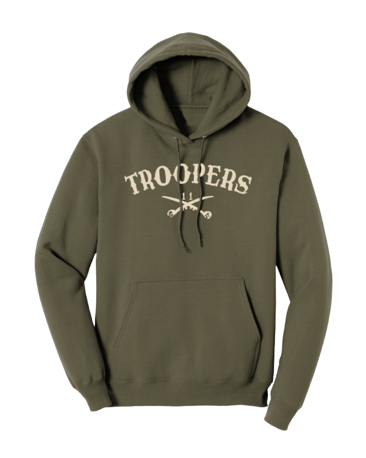 Basic Sabers Olive Hoodie