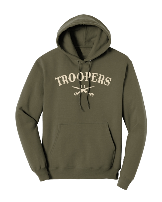 Basic Sabers Olive Hoodie