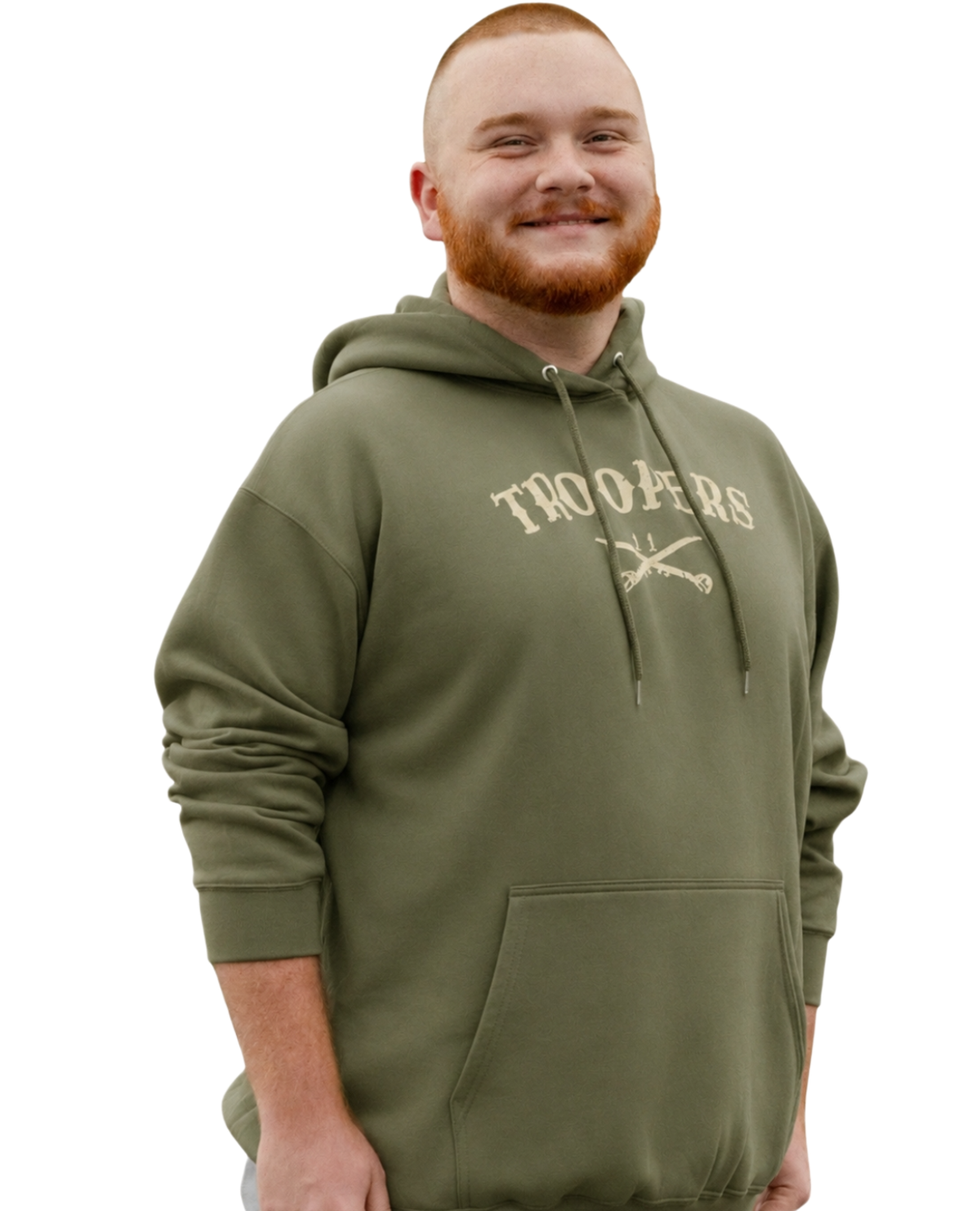 Basic Sabers Olive Hoodie